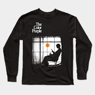 The Color Purple Silhouette Vibe Long Sleeve T-Shirt